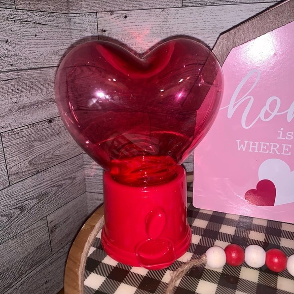 Valentines day Gnome, Mini Gumball Machine, Sign, beaded garland - Picture 3 of 6